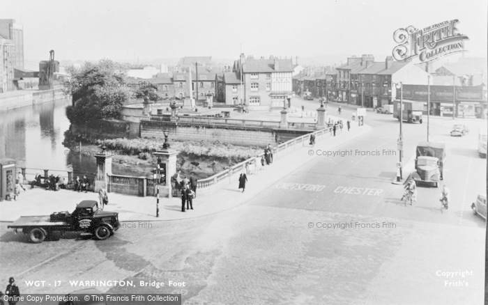 Photo of Warrington, Bridge Foot c.1950