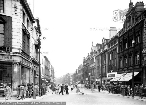 Photo of Warrington, Bridge Street c.1950
