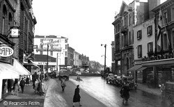 Bridge Street c.1950, Warrington