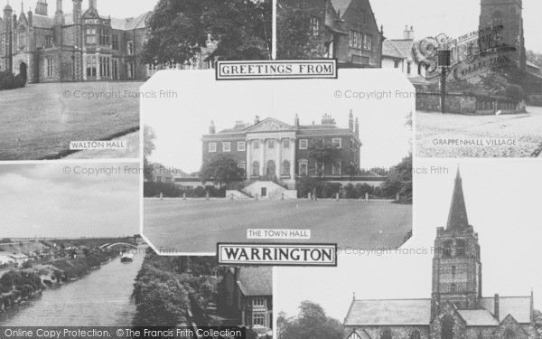 Photo of Warrington, Composite c.1960