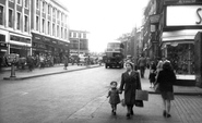 Horse Market And Town Centre c.1950, Warrington