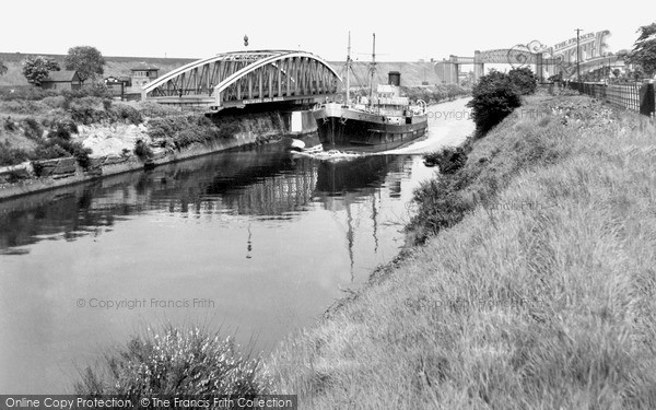 Photo of Warrington, Knutsford Road Bridge And High Level Bridge c.1950