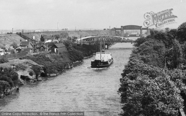 Photo of Warrington, Knutsford Road Bridge And Manchester Ship Canal c.1965