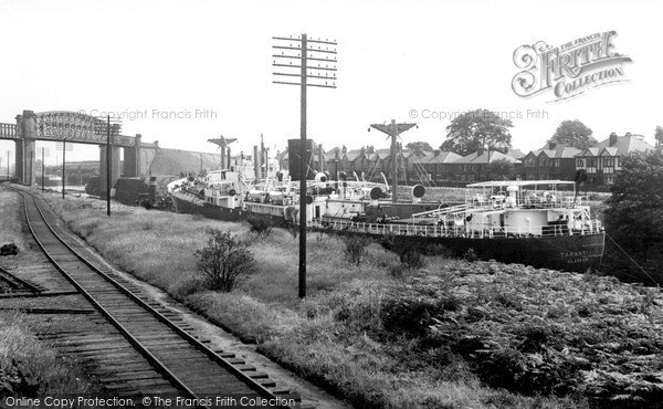 Photo of Warrington, Manchester Ship Canal c.1960