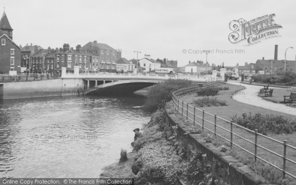 Photo of Warrington, Manchester Ship Canal c.1965