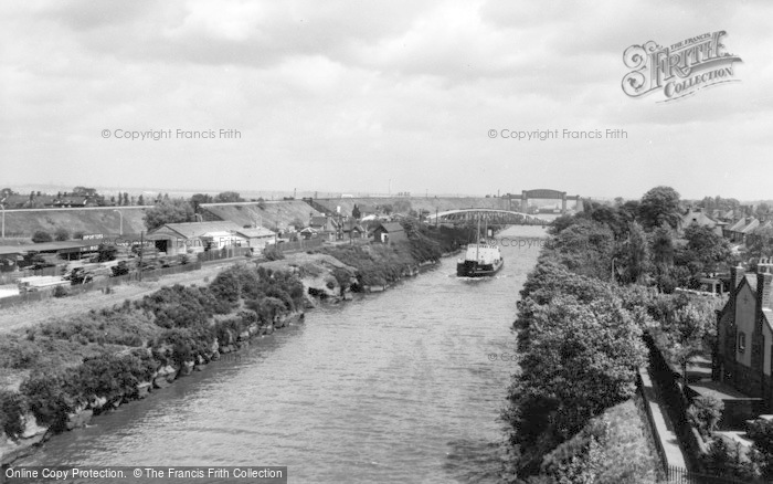 Photo of Warrington, Manchester Ship Canal c.1965