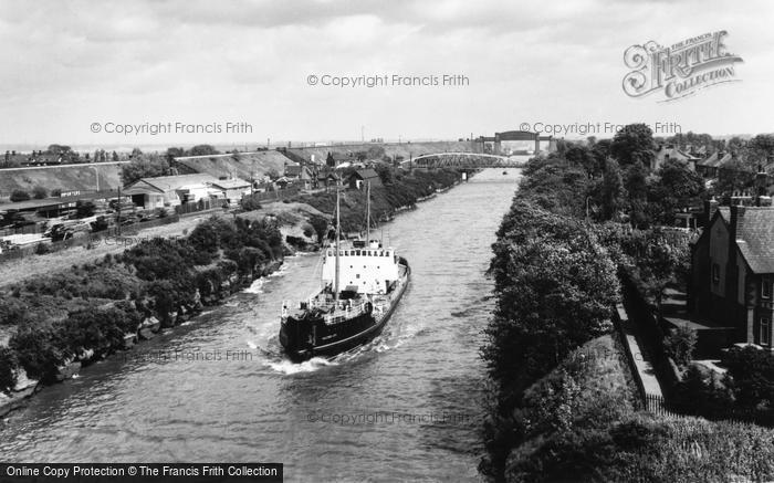 Photo of Warrington, Manchester Ship Canal c.1965