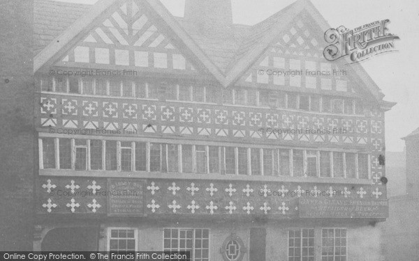 Photo of Warrington, Old House, Market Place 1894