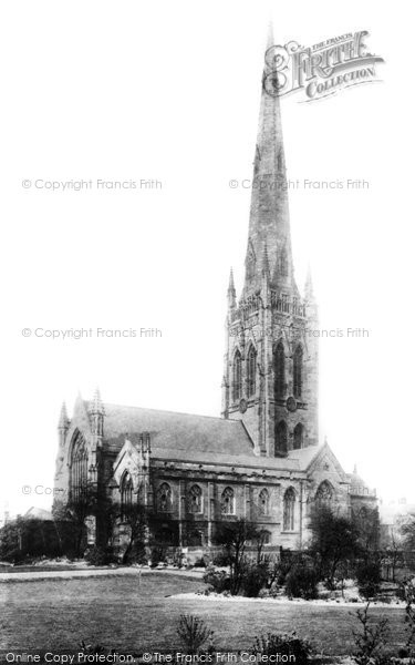 Photo of Warrington, St Elphin's Church 1894