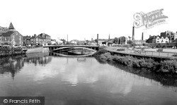 The Bridge And Marshall Gardens c.1960, Warrington