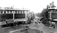 The Circus And Bridge Street c.1955, Warrington