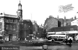 The Circus And Sankey Street c.1955, Warrington