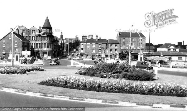 Photo of Warrington, The New Roundabout c.1960