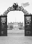 The Town Hall And Park Gates c.1955, Warrington