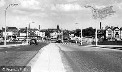 Wilderspool Causeway c.1960, Warrington