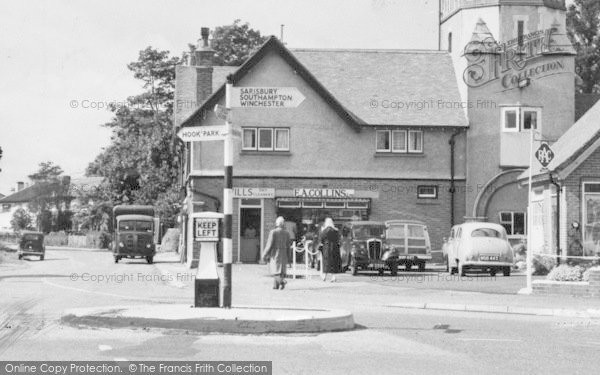 Photo of Warsash, Local Businesses c.1955