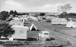 Solent Breezes Caravan Site c.1955, Warsash