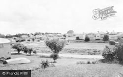 Solent Breezes Caravan Site From The North c.1960, Warsash