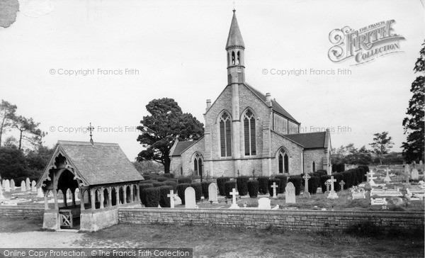 Photo of Warsash, St Mary's Church c.1955