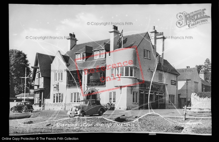 Photo of Warsash, The Rising Sun Inn c.1955