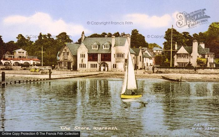 Photo of Warsash, The Shore c.1960