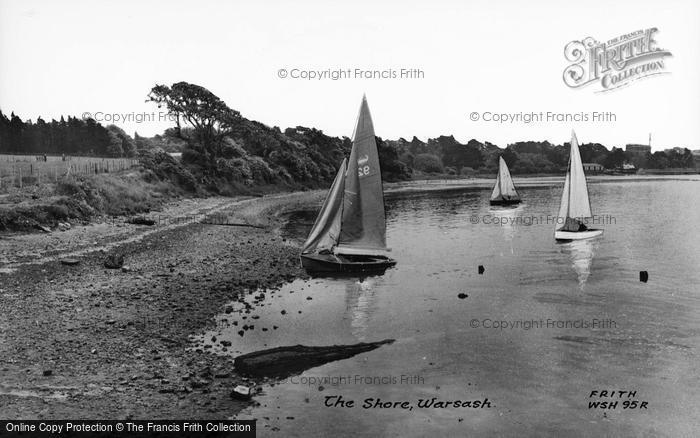 Photo of Warsash, The Shore c.1960
