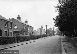 Church Road c.1950, Warton