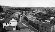 Main Street From Church Tower c.1955, Warton