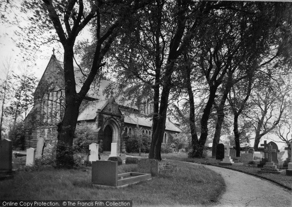 Photo of Warton, St Paul's Church c.1950
