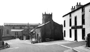 The Church And Black Bull Hotel c.1960, Warton