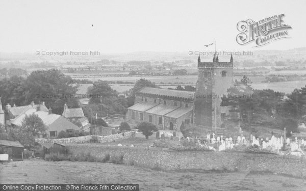 Photo of Warton, The Parish Church c.1955