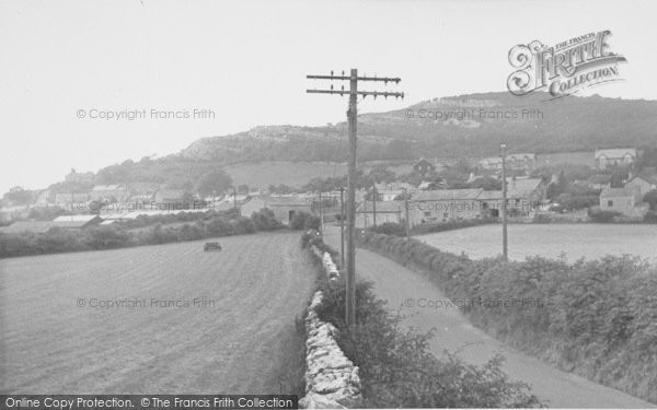 Photo of Warton, The Village And The Crag c.1955