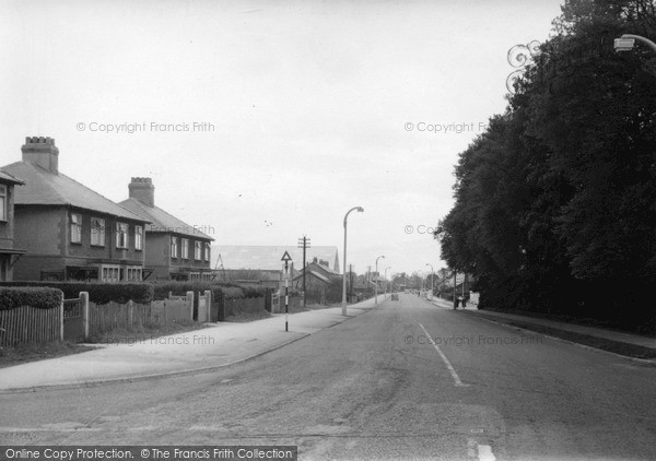 Photo of Warton, The Village c.1950