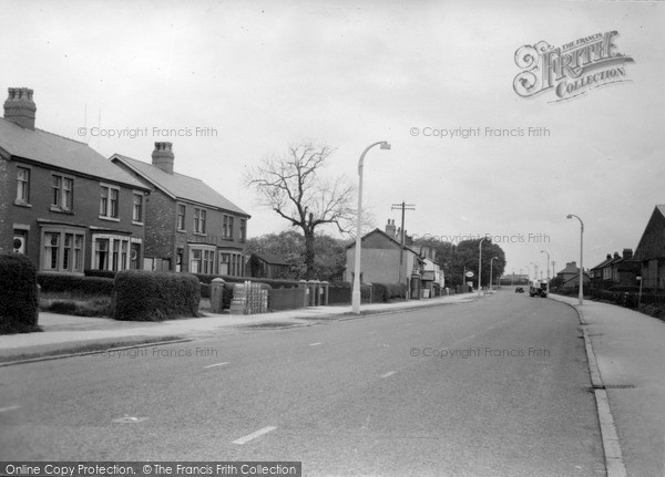 Photo of Warton, The Village c.1950