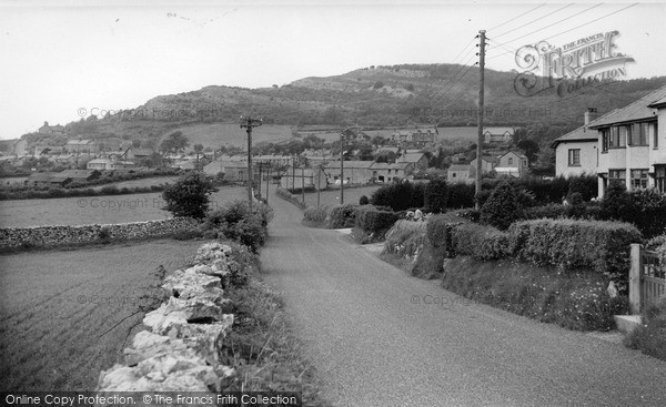 Photo of Warton, View From Borwick Lane c.1955