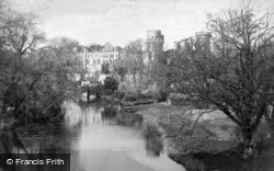 Castle From The Bridge c.1890, Warwick