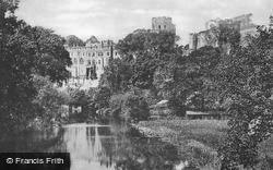 Castle, From The Bridge c.1900, Warwick