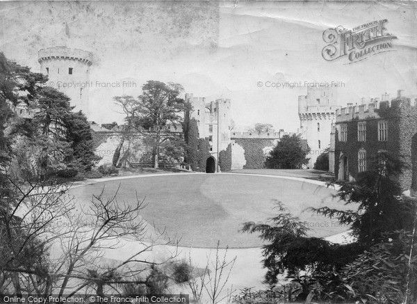 Photo of Warwick, Castle From The Mound c.1900