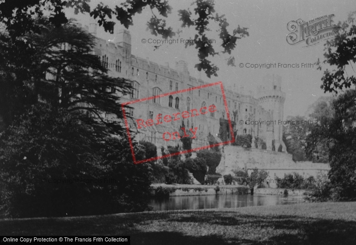 Photo of Warwick, Castle From The River 1892