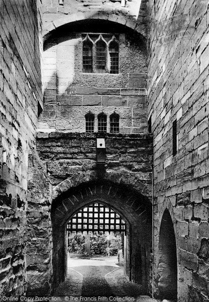 Photo of Warwick, Castle, The Portcullis c.1900