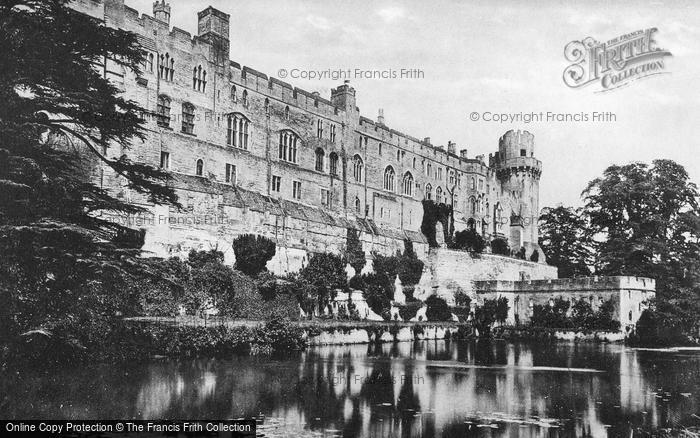 Photo of Warwick, Castle, The River Front c.1900