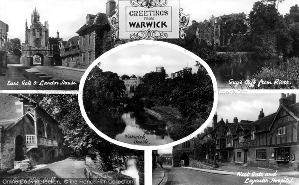 Photo of Warwick, Composite c.1950