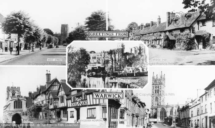 Photo of Warwick, Composite c.1955