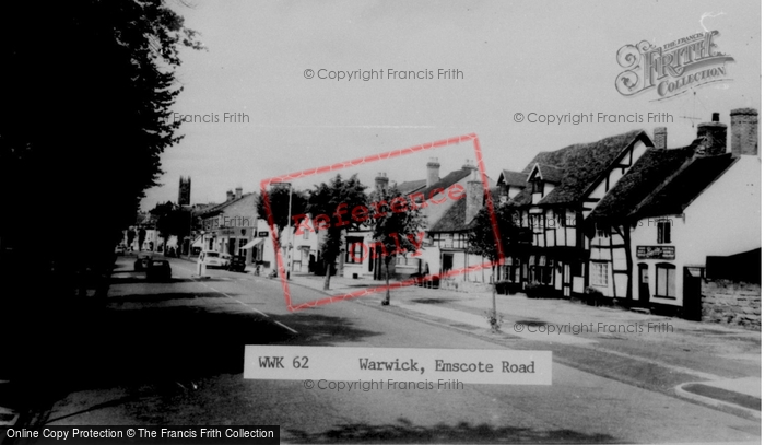 Photo of Warwick, Emscote Road c.1955