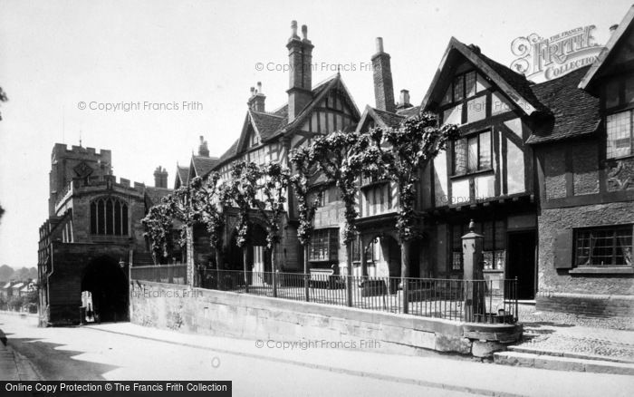 Photo of Warwick, Lord Leycester Hospital And The Chapel c.1890