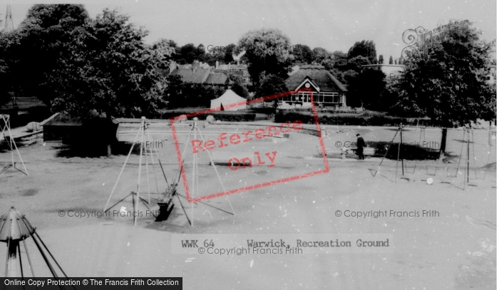 Photo of Warwick, Recreation Ground c.1955