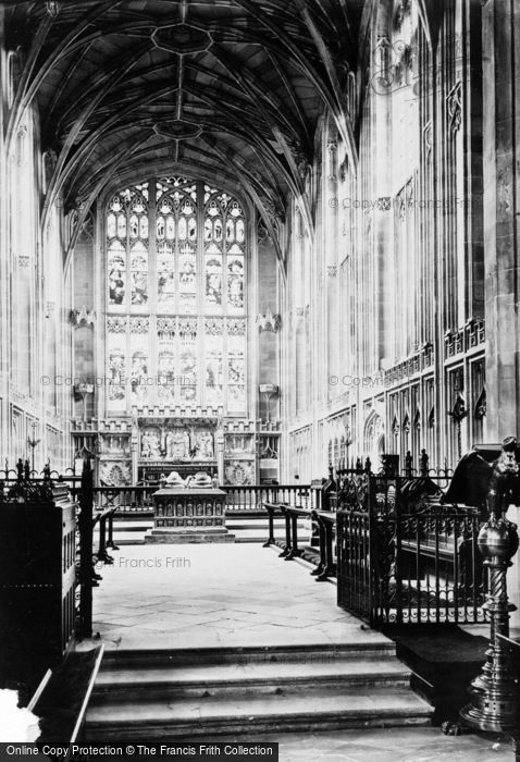 Photo of Warwick, St Mary's Church, Choir East 1892