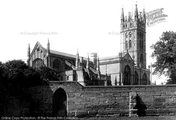 Photo of Warwick, St Mary's Church From The North East 1892
