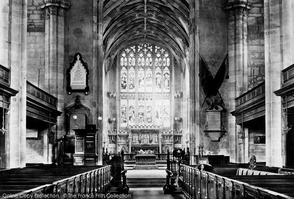 Photo of Warwick, St Mary's Church Interior East 1892