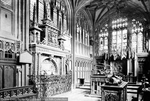 Photo of Warwick, St Mary's Church, The Beauchamp Chapel 1892